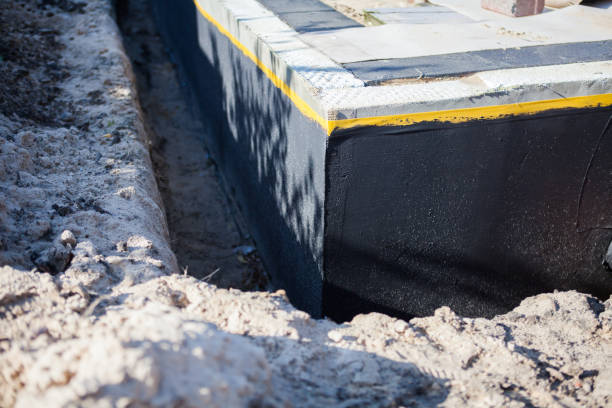 Professional Wet Basement Repair technician working in Burkittsville, MD